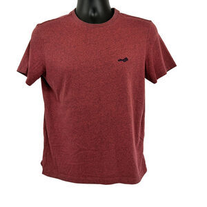 Perry Ellis Beautiful Red T Shirt Comfort Light Weight Short Sleeve Small